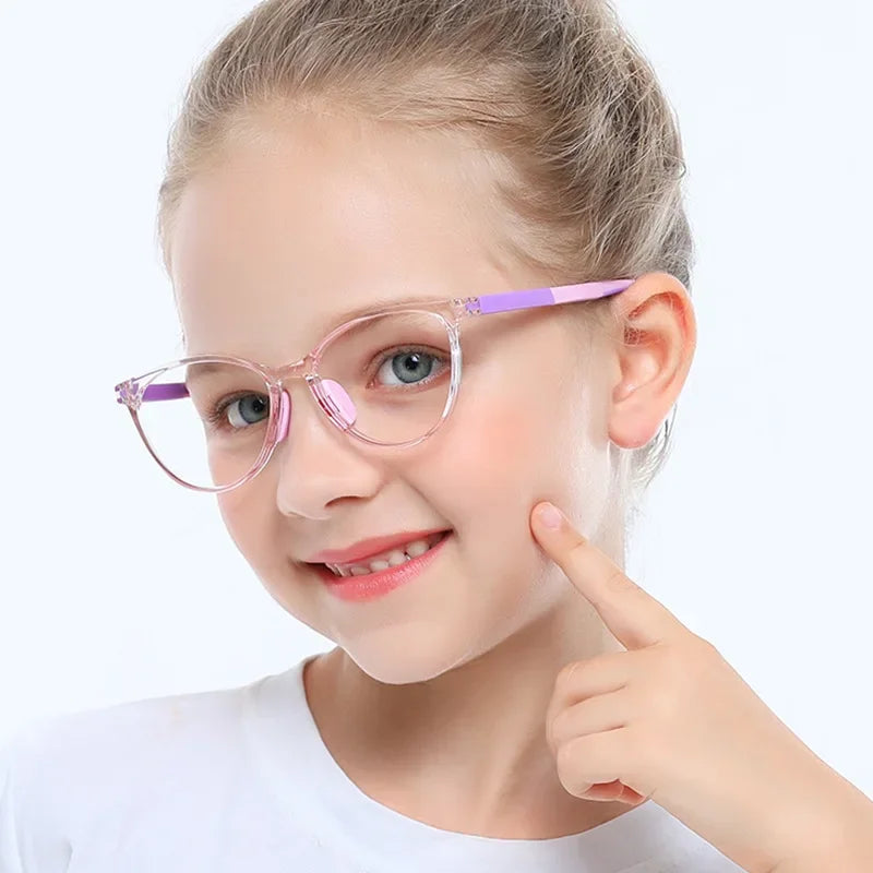 Occhiali a Farfalla per Bambini - Bloccaggio Luce Blu