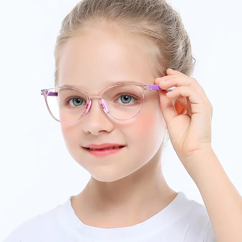 Occhiali a Farfalla per Bambini - Bloccaggio Luce Blu